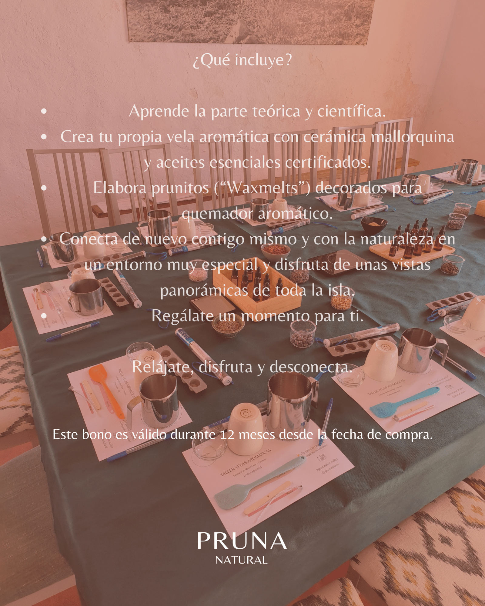 Bono Regalo Taller Velas aromáticas - Imagen 2