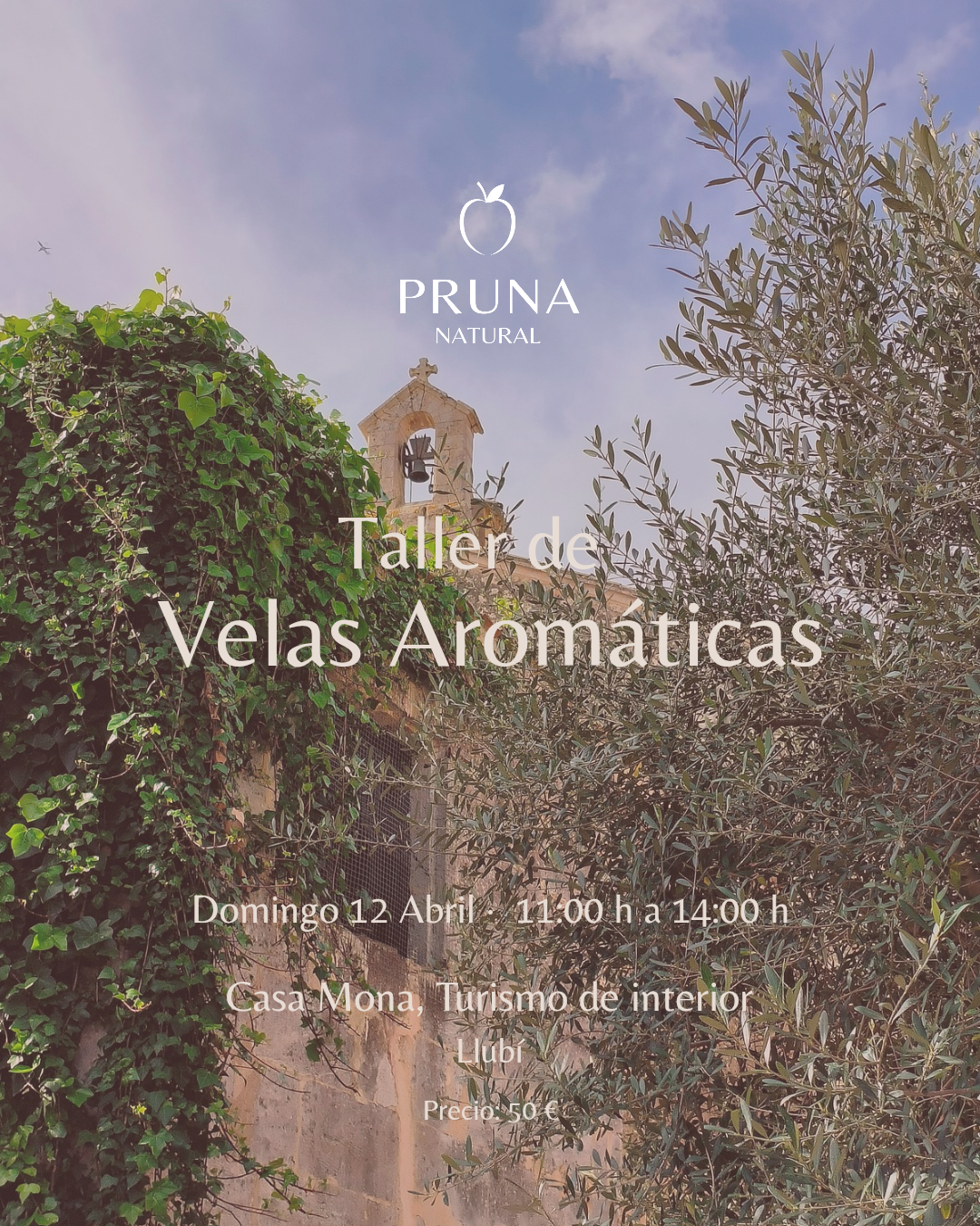 Taller Velas aromáticas - Domingo 12 Abril 2026