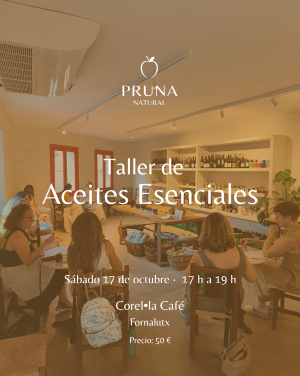 taller aceites esenciales corel·la cafè