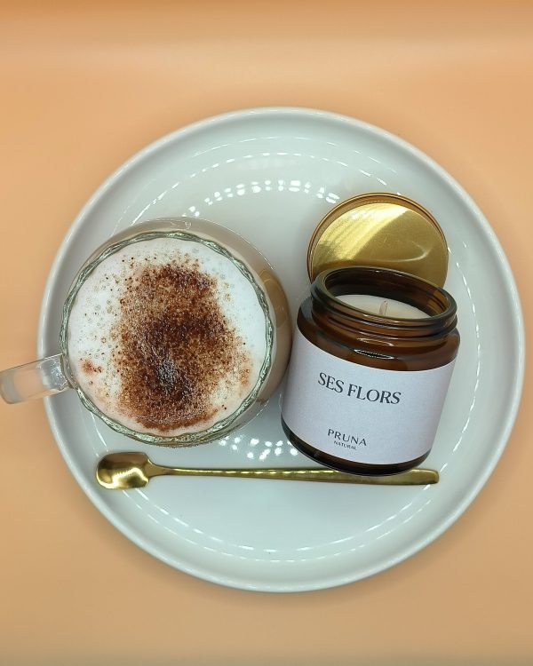 vela vidrio SES FLORS